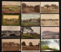 Collection of Scottish Golf Course and Golf Club postcards in the Perthshire region from 1907