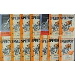 1969 Wolverhampton Speedway Programmes (43) to include 26/32 a near complete run – missing only 6,