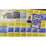 Collection of Oxford Speedway Programmes from 1962 to 1977 (41) – 2x 1962 both Championship of The