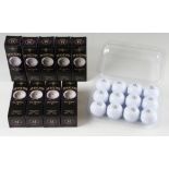 Collection of 42x McIntyre Golf Co “The Ouimet” Mesh Pattern modern replica golf balls – all 1.68