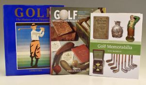 Selection of Golf Collecting/History Reference books (3) - Kevin McGimpsey - “Golf Memorabilia-