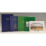 Collection of English Golf Club Centenary/History golf books from early 1800 onwards one signed (