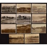 Collection of Scottish Golf Clubs and Golf Course postcards in The Highlands region from the early