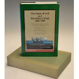 Donovan, Richard E & Joseph Murdoch - “The Game of Golf and the Printed Word 1556-1985” 1st ed