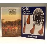 Henderson and Stirk Golf Books (2) – “Golf in The Making” 1st ed 1979 some very slight