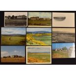 Collection of Royal Dornoch Golf Club and Golf Course postcards from the early 1909 up to 1970s (20)