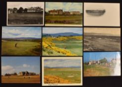 Collection of Royal Dornoch Golf Club and Golf Course postcards from the early 1909 up to 1970s (20)