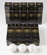 Collection of 27x McIntyre Golf Co “The Victor” Mesh Pattern modern replica golf balls – all 1.68