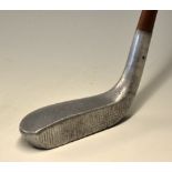 Standard Golf Co Mills L Model longnose alloy putter – fitted with green heart shaft stamped R