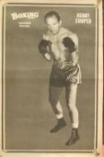 Boxing – 1939 Eric Boon Presents ‘The Great Champions’ Boxing Poster advertising highlights of his