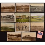 Collection of St Andrews and other Fife, Perthshire and West Lothian Golf Course and Golf Club