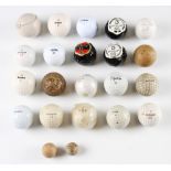 Collection of various interesting golf balls from Bramble pattern onwards (20) - The Colonel