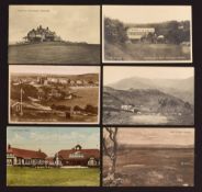 Collection of Ambleside and other Cumbrian Golf Club and Golf Course postcards from the early