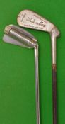 2x Adjustable steel shafted irons – Super Stick with knurled nut adjuster and earlier “Whole in One”