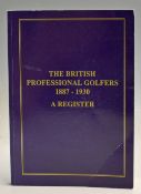 Jackson, Alan - “The British Professional Golfers 1887-1930 – A Register” 1st ed 1994 ltd to only