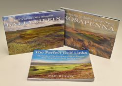Ruddy, Pat – signed (3) “The Perfect Golf Links - 25 years of thought and effort have produced it at