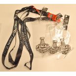 Ice Hockey - 3x 2014 Stanley Cup Final Lanyards each with a pin badge attached