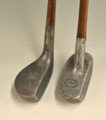 2x Standard Golf Co alloy putters to incl Schenectady (hosel crack) and a Braid Mills 1915 – both