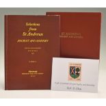 Grant, H R J and D M Wilson III – signed “Selections from St Andrews Ancient and Modern 1870 –
