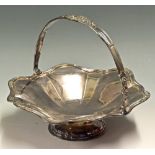 Silver plated Hoylake Golf Fruit Bowl: Walker and Hall – engraved to the underside “C.A.G.C. Bogey