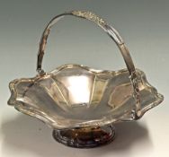 Silver plated Hoylake Golf Fruit Bowl: Walker and Hall – engraved to the underside “C.A.G.C. Bogey