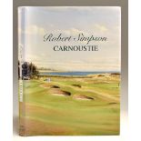 Mishler, Jack L - "Robert Simpson-Carnoustie" 1st ltd ed 2001 in the original red and gilt boards