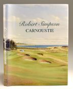 Mishler, Jack L - "Robert Simpson-Carnoustie" 1st ltd ed 2001 in the original red and gilt boards
