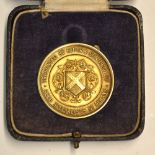 Ryder & Son Ltd, St Albans Seed Specialists Presentation Silver Medal: hallmarked Birmingham 1930 by
