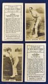 WD & HO Wills (New Zealand issue) English Cricketers Cigarette Cards complete set of 25 appear