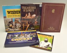 Cricket Book Selection to include The Wisden Book of Cricket Memorabilia, Treasures of Lord’s, MCC