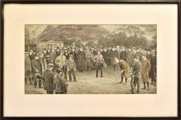 Michael Brown - “A Match at Duddingston between Tait and Balfour-Melville v Sayers and