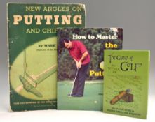 Interesting collection of golf instruction books - one signed (3) - W Park Jr - “The Game of Golf”