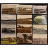 Collection of Scottish Golf clubs and Golf Course postcards in the Aberdeenshire and North East