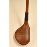 Interesting Kroydon USA Deep Face large head driver – with central alloy sole plate stamped with
