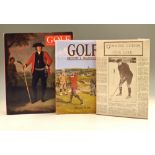 Collection of David Stirk and Harry B Wood History Golf Books one signed (3) 2x David Stirk “