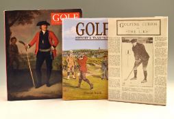 Collection of David Stirk and Harry B Wood History Golf Books one signed (3) 2x David Stirk “