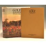 Henderson, Ian and David Stirk signed (2) - “Golf in the Making” 1st ed 1979 signed by both