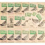 1966 Cradley Heath Speedway Programme Selection includes League Championship, Midland Rider’s