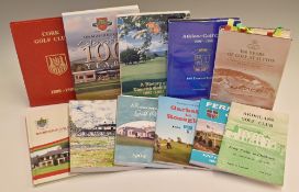 Collection of Irish Centenary/History Golf Club and Society Books from the 1890s onwards (11) Cork