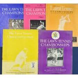 Wimbledon Lawn Tennis Championship Programmes to include 1948 July 1st, 1949 30th June, 1953 3rd