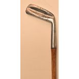 Early Tom Stewart Patent “Stewarts Putter” 1st model blade putter c1904 - the head stamped with