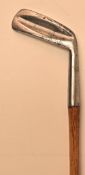 Early Tom Stewart Patent “Stewarts Putter” 1st model blade putter c1904 - the head stamped with