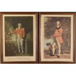 Pair of Famous Colour Golf Prints – Henry Callender Esq by L F Abbott and John Taylor by Sir Henry