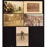 Collection of early Professional and Other Golfers postcards from the 1900s onwards (5) – Vardon,