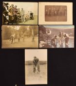 Collection of early Professional and Other Golfers postcards from the 1900s onwards (5) – Vardon,