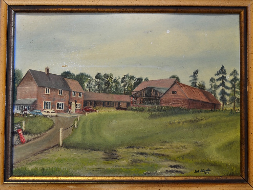 Clarke, Sid (Modern) original oil golf painting - Oakmere Park Golf Club – oil on board signed and