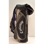 Callaway Golf Xtralite full size men’s golf club bag and stand – ex Graham Griffiths Antique Hickory