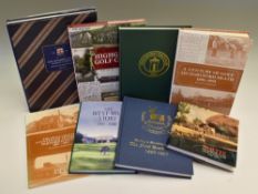 Collection of English Golf Club Centenary/History Golf Books - 5x signed (8) - Chislehurst Golf Club