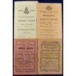 Athletics – 1921 King & Harper Annual Sports Official Programme date 21st July, together with 1934