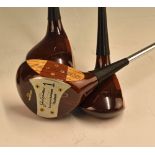 Fine unused set of Jack Nicklaus MacGregor Ltd ed persimmon woods – Nos 1-3-4-5 woods with